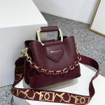 Mood Crossbody Bucket Bag Trendikas PU-&otilde;lakott Naiste vabaaja k&auml;ekott ja rahakott 23x10x16cm veinipunane v&auml;rv