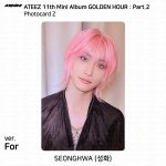 ATEEZ 11. minialbum Golden Hour Pt.2 To Diary For Ver Photocard Postkaart Seonghwa - For (Z)