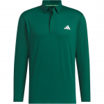 Adidas Aeroready Golfi pikavarrukaline polos&auml;rk Meeste pealisr&otilde;ivad Metsaroheline IM6416 S