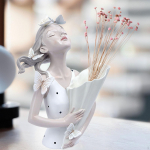 T&uuml;drukute kujukeste kaunistused Elegantne armas s&uuml;nnip&auml;evakingitus, lillehoidja kodukaunistus voodi k&otilde;rvale