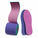 150 cm/rull isel&otilde;ikuvad sisetallad jalatsid Pehmed spordiamortisaatorid t&auml;iskasvanutele m&otilde;eldud jalatsite siset&uuml;kid 9*150cm lilla