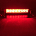 8LED-i auto LED-valgustid politseituled punased/sinised/kollased/valged signaallambid vilguvad h&auml;daolukorras vilkuvad esiklaasi hoiatustuli 12V