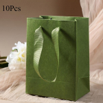 10 tk Vintage rohelist paberkotti - s&otilde;brap&auml;eva kinkekott, ideaalne ehete, kingituste v&otilde;i peosoosikute jaoks other