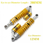 280mm 320mm 340mm 380mm mootorratta &otilde;hkamortisaator tagumine vedrustus ATV Quad roller Dirt Bike Motor D30