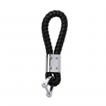 Universaalne punutud nahast rihm auto v&otilde;tmehoidja r&otilde;nga jaoks must