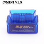 MINI ELM327 V1.5 OBD2 Mootoriskanner OBD 2 OBDII ELM 327 V2.1/ V 1 5 Auto Diagnostika Adapter Bluetooth-&uuml;hilduv Autot&ouml;&ouml;riist