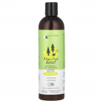 Kin+Kind, Kirpude + Lestaabi!, Taimne koera ja kassi &scaron;ampoon, sidrunhein, 12 fl oz (354 ml)