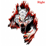 Naljakas Vihane Hunt PVC Mootorratta Auto Kleebis Mood Auto Stiilikleebised Decal Auto Stiil Kaunistus