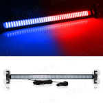 LED Strobe Politseituled Autole H&auml;daolukorraks Iluv&otilde;re Hoiatustuli 80 LED Tuuleklaasi Riba Liiklusn&otilde;unik Taskulamp Autotarvikud blue