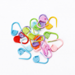 Marker heegeldatud 20 tk v&auml;rviline kudumine &otilde;mblemine kudumine samll tihvt t&ouml;&ouml;riist vastu kudumisvardade jaoks Kogus tarvik