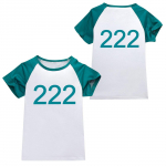 Laste Poiste T&uuml;drukute Filmi M&auml;ngu Prindiga L&uuml;hikeste Varrukatega Numbriga Tr&uuml;kiga T-s&auml;rk Riietus Halloweeni Cosplay Kost&uuml;&uuml;m 140