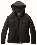 BURTLE k&uuml;lmakaitse jope mustale 5050 35 L (unisex) s&uuml;gis/talv must