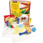 Kit de peinture aux doigts - PEBEO - Coffret tactil pour d&eacute;butant - Enfant - Mixte