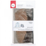 Tissu simili cuir 'Rayher' Argent brillant 70x65 cm