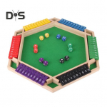 Sulge Karbi Lauam&auml;ng 12 t&auml;ringuga Hariv T&auml;ringustrateegiam&auml;ng 2-6 m&auml;ngijale Lapsed T&auml;iskasvanud Pere&otilde;htu Pidulik Interaktiivne Puidust Sulge Karbi M&auml;nguasi roheline