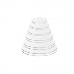 2 t&uuml;kki akr&uuml;&uuml;list koogiketas kaasaskantav pestav l&auml;bipaistev asendusring pagari&auml;ri tassikoogikoogid aluse aluse tarvikud 19cm
