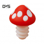 Silikoonist veinipudeli korgid Seenekujuline pudel veinikorgist v&auml;rskuse s&auml;ilitaja lekkekindel k&ouml;&ouml;gividin kollane