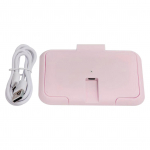 USB niiske lapiga soojendi konstantse temperatuuriga kaasaskantavad beebilapid soojendaja majapidamiseks, auto &otilde;ues kasutamiseks, roosa