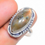 Labradorite Handmade 925 Sterling Silver Jewelry Ring Size 9 w0c69