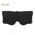 3D Laste une silmakate reguleeritava rihmaga Pehme silmaklapid M&auml;luvahu t&auml;idis Hingav Valgust varjestav Silmaside Poistele T&uuml;drukutele Teismelistele must