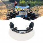 Lainurkne tahavaatepeegel esiklaas 180 kraadi pimenurga peegel BMW R1250R R1250RS R1250RT R 1250 R/RS/RT jaoks Chrome