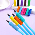 10 tk Creative Color Tire EVA pliiatsi k&auml;epide Laste s&otilde;rmede kulumisvastane pliiatsi varrukas, pehme pliiatsi kate lastele kirjutamiseks m&otilde;eldud k&auml;te kaitse