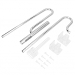 Roostevaba terasest akvaariumi taimede sissevoolu v&auml;ljavoolu pinna&otilde;li kile eemaldaja filtripipett(12/16 mm)