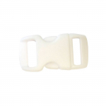 10 fermoirs clips plastique (id&eacute;al Cr&eacute;acord) 3cm - Blanc - Cr&eacute;acord