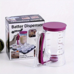 Koogikesitaigna eraldaja ja dosaator - s&auml;&auml;stab ruumi - h&otilde;lbustab tagasivoolu - Tugevad, kergesti puhastatavad k&ouml;&ouml;gik&uuml;psetusriistad, mis puutuvad toiduga ohutult kokku lilla