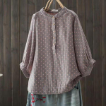 Korea stiilis l&uuml;hikeste varrukatega kahekihiline puuvillane l&otilde;ngast s&auml;rk naistele, pluss suuruses pullover-top, &otilde;huke kunstiline p&uuml;stkraega s&auml;rk One Size lilla