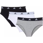 Adidas Keskmise k&otilde;rgusega Hingav Nahas&otilde;bralik Antibakteriaalne Mugav Aluspesu Kolmepakiline Naiste Aluspesu 4A3P92 S gray