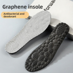 Grafeen Antibakteriaalne Deodorant Massaaž Mugav Sisetald Spordiks ja Vabaajaks 35-36 must