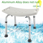 Eakatele ja rasedatele naistele m&otilde;eldud vanni- ja du&scaron;itool 3011 Standard valge