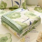 2026 KUUM Ins Nahas&otilde;bralik Harjatud Pestud Puuvillane Suvine Tekk Kliimaseadme Suvine V&auml;rskendav &Uuml;li&otilde;pilase &Uuml;hiselamu &Uuml;hekohaline Suvine Jahutav Tekk 150X200cm Thin Quilts