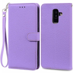 J8 &Uuml;mbris Samsung Galaxy J8 2018 jaoks &Uuml;mbris Rahakott Nahast Klapp&uuml;mbris Samsung J 8 J8 2018 J810F jaoks Raamatukaanega Coque Fundas Etui For Galaxy J8 2018