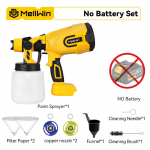 MELLWIN 1200ML Juhtmeta elektriline v&auml;rvipihusti Juhtmeta v&auml;rvipihusti Auto M&ouml;&ouml;bel Kodune pihusti Makita 18V aku jaoks Without Battery