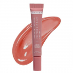 Hyphen Tinted Lip Balm - Hazel | 1% Vitamin E, 2% Squalane & Peptides | Brightening Lip Balm for Dark Lips | 24h Moisturization- 10 g, Brown