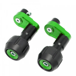 YUANYE Raamikaitsmed K&uuml;ljekaitsmed Kawasaki ninja400 ninja250 Mootorrattakere Alumiiniumisulam Kukkumisvastane Liim (Roheline) Medium roheline
