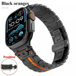 Luksuslik k&auml;ev&otilde;ru Apple Watch Ultra 2 49mm jaoks Roostevabast terasest rihm Meeste rihm iWatch 10 9 8 7 6 5 4 SE 46mm 42mm 41mm 45mm 44mm 38mm jaoks 38mm 40mm 41mm