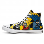 Batman 80. aastap&auml;ev x Converse Chuck Taylor All Star Mugav ja stiilne keskmise k&otilde;rgusega l&otilde;uendist unisex kollane ja must 35