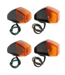 Deepa Honda CBR250RR MC22 Suunatulede komplekt 4 tk NSR250R MC21 MC28 CBR400RR NC29 oranž