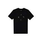 Jordan Dri-Fit Air Tr&uuml;kitud L&uuml;hikeste Varrukatega T-s&auml;rk Meeste Topid Must CN3576-010 XS