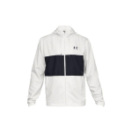 Under Armour Sportstyle treening kapuutsiga jakk meestele &Uuml;ler&otilde;ivad Valge 1329297-112 XL