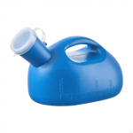 2000ml Male Urinal Collector for Incontinence Use in Travel And Camping valge