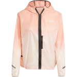 Adidas Terrex Xperior Light Windweave Jakk Gradiendi v&auml;rvi V&auml;litingimustesse Matkajooksuks Kapuutsiga Jakk Naiste Jakid Roosa IT3435 L