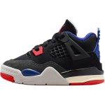 Air Jordan 4 Retro TD Rare Air Beebisneakersid Must Punane S&uuml;gavsinine IB4387-003 26 black