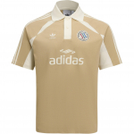 Adidas Originals 3 Triipu L&uuml;hikeste Varrukatega Polo Meestele Polo Prairie-Brown KD0946 M