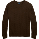 Polo Ralph Lauren Tikitud Mustriga &Uuml;mmarguse Kaelusega Pikkade Varrukatega Kampsun Meeste kampsun MNPOSWE16822405-200 L black