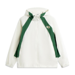 Li Ning Korvpallisarja Spordiklassika Minimalistlik V&auml;rviplokk Kirjaga Kapuutsiga Tuulejakk Meeste &Uuml;ler&otilde;ivad Kreemikasvalge Eden-Roheline AFDV329-1 M