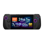 ASUS ROG Ally X RC72LA M&auml;ngimine Ryzen Z1 24GB 1TB 120Hz V&auml;rskendus Windows Must 7-tolline PC, Ekstreemne, M&auml;lu, SSD, Sagedus, 11, Kaasaskantav, 678g,